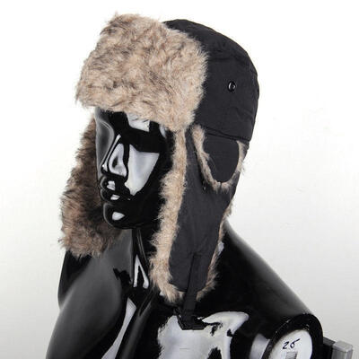 

New Mens Warmer Earflap Russian Trapper Trooper Bomber Winter Snow Ski Hat Cap
