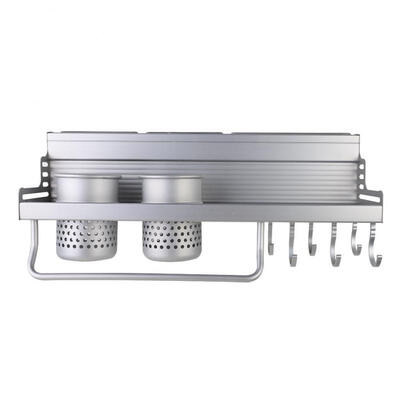 

Greensen Multifunctional Space Aluminum Double Cup Rear Plug-in Integrated Kitchen Furnituretool Holder