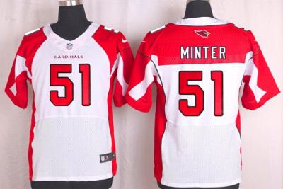 

Mens Nike Arizona Cardinals 51 Kevin Minter Elite White NFL Jersey