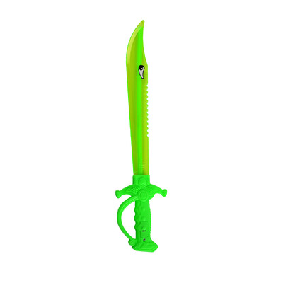 

New&new fine arts Halloween children luminous toy knife boy birthday gift cosplay luminous plastic weapons stage performance decorative props green