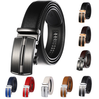 

Cross-border new automatic buckle belt leather belt belt men LY36-0257-1