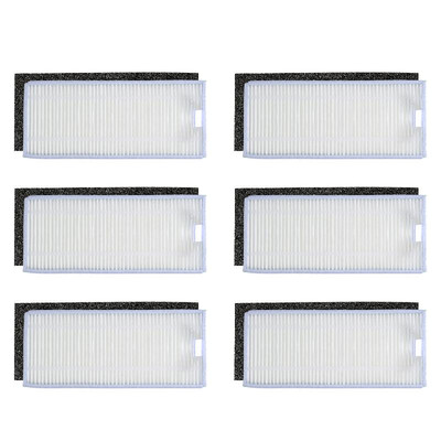 

Pack of 6 Replacement Accessories Kit Set Tool for Eufy RoboVac 11S RoboVac 30 RoboVac 30C RoboVac 16C Vacuum Cleaner -- 6 F