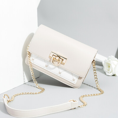 

Foreign-style women tide Korean version of Joker shoulder slung fashion chain small square bag