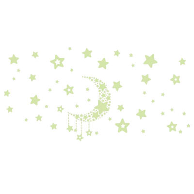 

Night Light Luminous Stars Sky Wall Sticker Kids Rooms Removable Home Decor