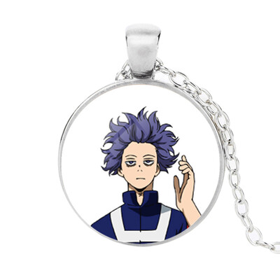 

26 Styles For You Choose Anime Boku No My Hero Academia Katsuki Deku All Might Cabochon Necklace Unisex Jewelry
