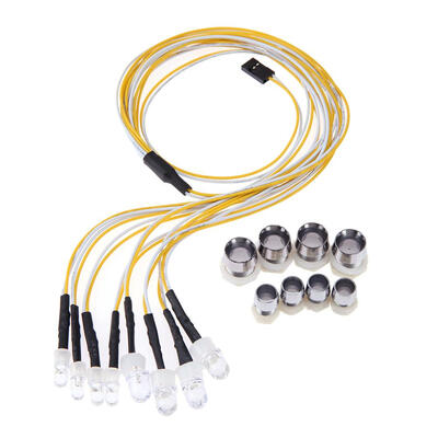 

8LED Light Kit for RC 110 18 Traxxas HSP Redcat RC4WD Crawler Model Car