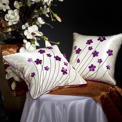 

Greensen 45 x 45cm Handmade Flower Pattern Cushion Cover Sofa Comfortable Pillow Case Home Decor