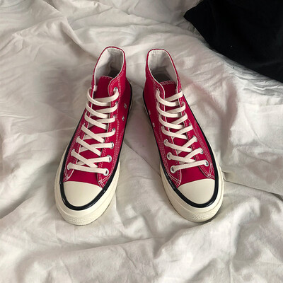 

Comet EVENSTAR 1970s canvas shoes chic lovers shoes Korea ulzzang casual shoes cloth shoes women