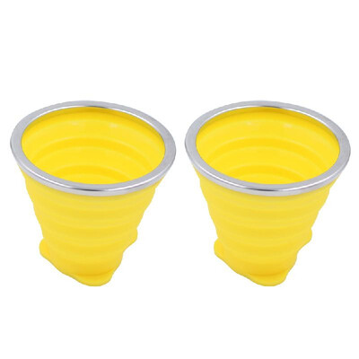 

Silicone Collapsible Travel Cup Camping Folding Cup with Lidst Retractable Large Capacity Portable Outdoor Carrying Multi-function