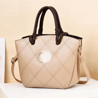 

2019 summer new European&American big bag handbag simple handbag diagonal bag fresh fashion handbag