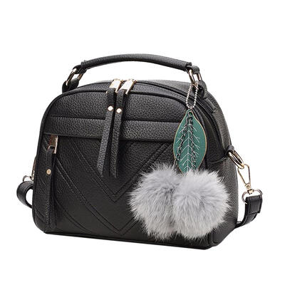 

Women Messenger Handbag Shoulder Bag Crossbody PU Leather Satchel Sling Bag