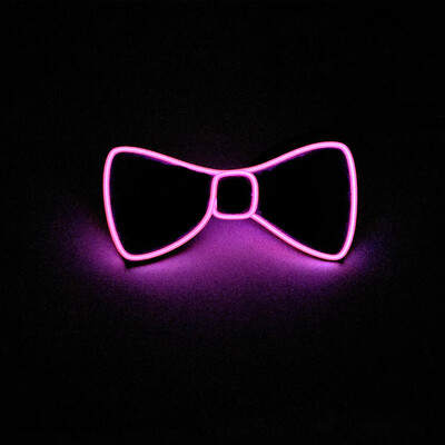 

Tailored Halloween Light Up Neck LED Bow Tie MenBoys Light Up Bow Tie