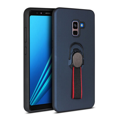 

Magnetic Case Samsung Galaxy A8 A8 Plus 2018 Phone Ring Stand Case Samsung A8 SM-A730N SM-A730FDS SM-A730 Hybrid TPU Hard Cover