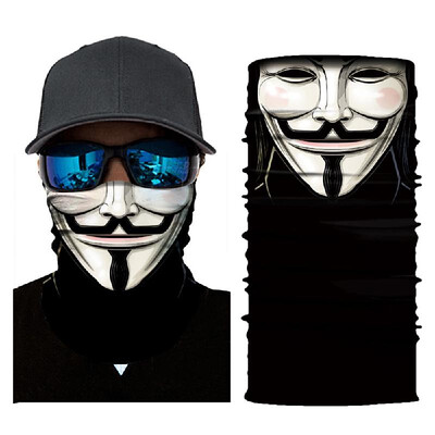

Cool Robot Skeleton Halloween Mask Scarf Joker Headband Balaclavas for Cycling Fishing Ski Motorcycle AC232