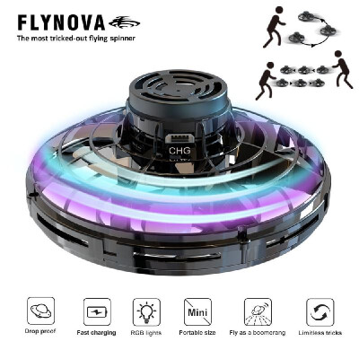 

Flynova UFO Fingertip Upgrade Flight Gyro Flying Spinner Decompression Toy For Adult&Kids