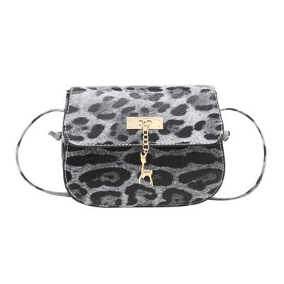

Girls Leopard Print Shoulder Messenger Handbags Women Leather Crossbody Bag