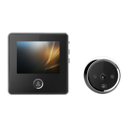 

DD2 Electronic Door Viewer Bell IR Night Door Camera Photo Recording Digital Smart Doorbell