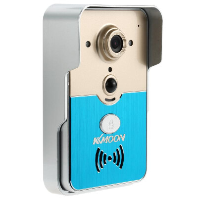 

KKmoon HD 720P Doorbell P2P Wireless WIFI Video Door Phone Visual Intercom Remote Unlock Support TF Card Phone Access