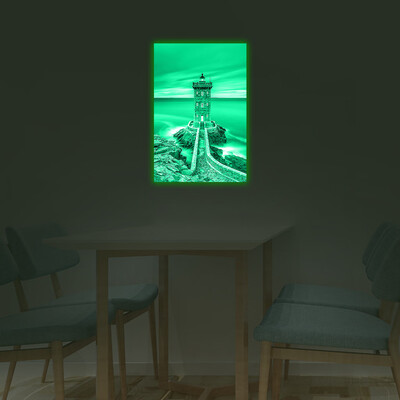 

Toponeto Tower Luminous Wall Sticker Glow In The Dark Home Decor Stickers Room Wall Decal