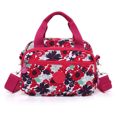 

Womens Bag Oxford Cloth Bag Middle-aged&Old-aged Womens Bag Korean Chaozhou Single Shoulder Canvas Mom Bag Hand-held Slant B