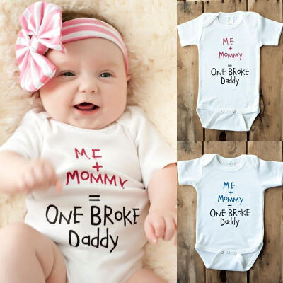 

Hot Kids Outfits Clothes Fashion Newborn Infant Baby Girls Boys Lovely Cotton Bodysuit Romper New