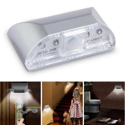 

Automatic motion sensor light outdoor lighting night light 4 led PIR Keyhole Motion Sensor Sensitive Detector lamp for Cabinet