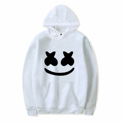 

Men Smiling Face Hoodie Slim Hooded Sweatshirts Sport Sweater Pullover Outwear