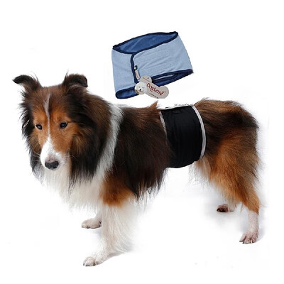 

Pet Male Dog Diaper Toilet Training Washable Dog Belly Band Nappy Dog Physical Pant