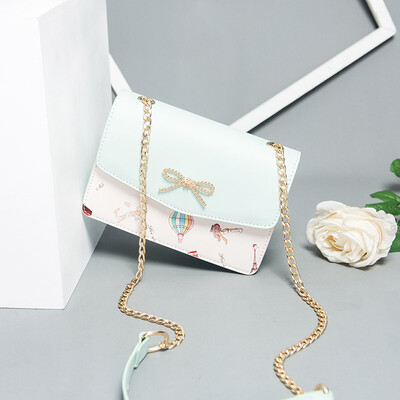 

Summer ins girls bag on the Korean version of the chain single shoulder slant bag fashion students