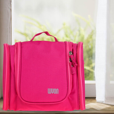 

Travel Toiletry Wash Cosmetic Bag Makeup Storage Case Hanging Grooming