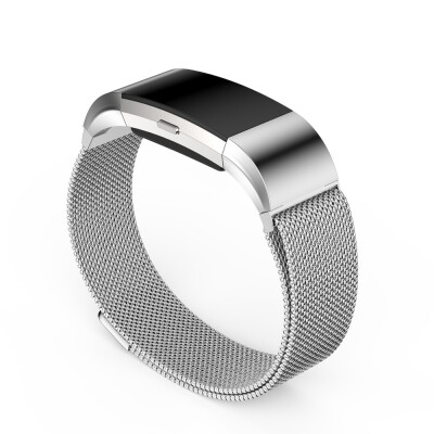 

〖Follure〗Small Milanese Stainless Steel Watch Band Strap Bracelet For Fitbit Charge 2 BK