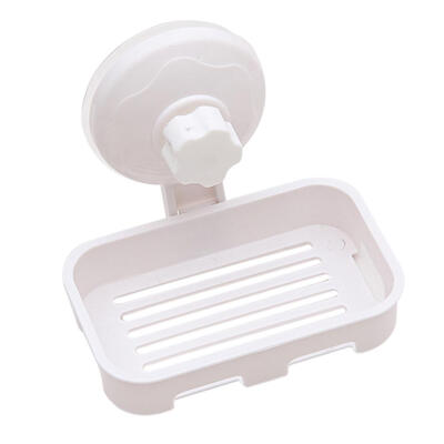 

Bathroom Wall Hanging Sucker Draining Soap Dish Sucker Hollow Soap Holder