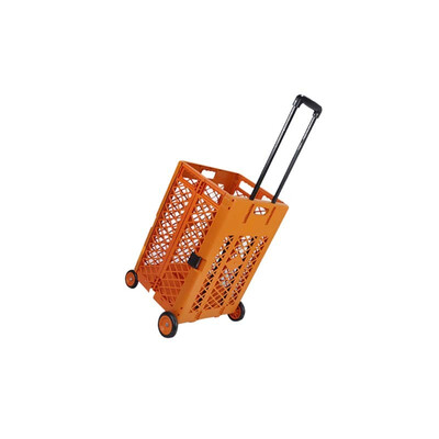 

ZHIWEI Folding shopping cart universal wheel portable large capacity 16549