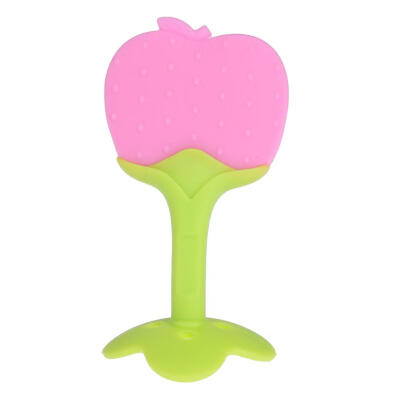 

Cute Infant Baby Silicone Fruits Teether Tree Teethers Teeth Training Tool