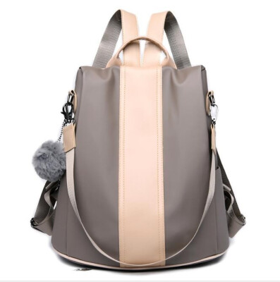 

Women Backpack Purse Waterproof Nylon Anti-theft Rucksack Lightweight School Shoulder Bag