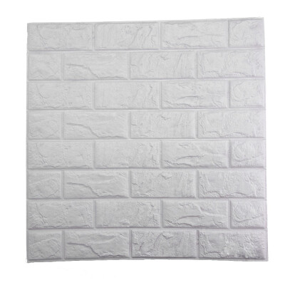 

60x60cm DIY 3D Brick Wall Stickers PE Foam Safety DIY Bedroom Home Decor