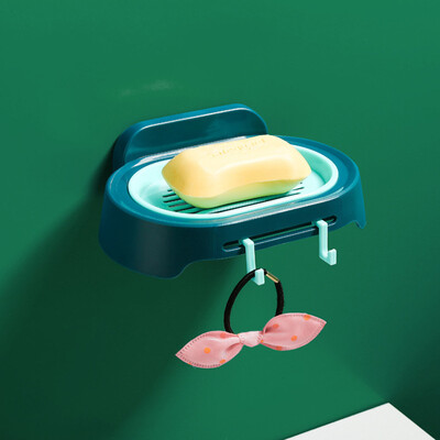 

〖Follure〗Bathroom Shower Soap Box Dish Storage Plate Tray Holder Case Soap Holder