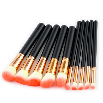 

〖Follure〗10PCS1Set Cosmetic Makeup Brush Brushes Set Foundation Powder Eyeshadow