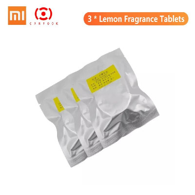 

3Pcslot Fragrance Tablets For Xiaomi Carfook Car Air Freshener Recycling Office Car Home Perfume Aromatherapy Interior Supplies O