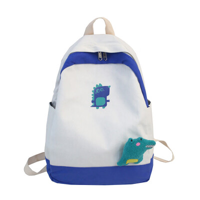 

Ins schoolbag Girl Korean version Senior High School Students Japanese Mori canvas Japanese shoulder bag girl funny ugly Backpack