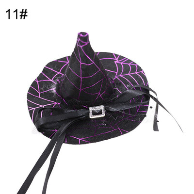 

1Pc Halloween Witch Hat Knot Hairband Hairpin Headpiece Cosplay Party Props