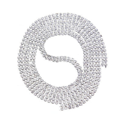 

1yard 2row Diamond Rhinestone Wedding Chain DIY Necklace Bouquet