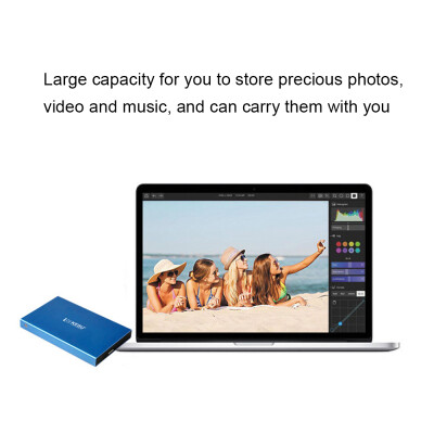 

Portable External Hard Drive USB 30 40G60G80G120G160G250G320G500G1T2T HDD External HD Hard Disk for PCMac Blue 1T