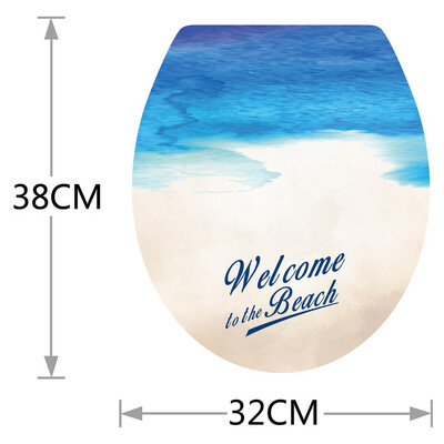 

〖Follure〗Toilet Seat Wall Sticker Removable Bathroom Wall Sticke