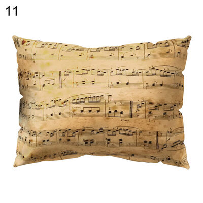 

Multicolor Flower Lemon Note Pillow Case Sofa Bed Car Cafe Decor Cushion Cover