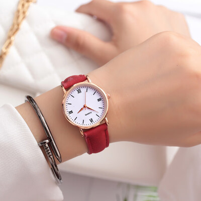 

Explosion models hot sale student watches womens college simple small fresh wild belt watch