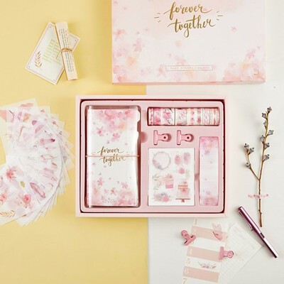 

Time Wheeler Account Book Set Handbook Travel Notebook With DIY Sticker