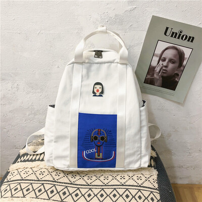 

Schoolbag Woman Korean version of Harajuku ulzzang high school students inswind backpack junior high school students baitamori sho