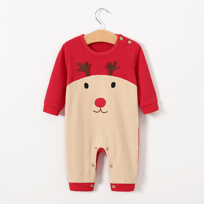 

Autumn Baby Boy Girl Casual Romper Infant Cartoon Print Long Sleeve Children Bodysuit Jumpsuit Outfits