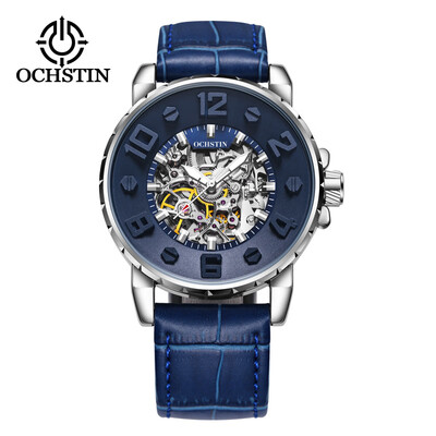 

Augustus OCHSTIN hollow leather waterproof mens automatic mechanical watch mens watch